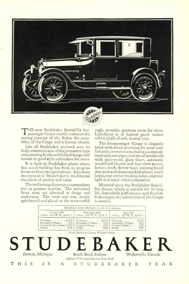 1923 Studebaker 4